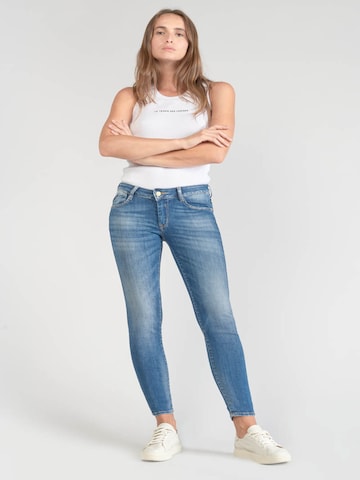 Le Temps Des Cerises Tapered Jeans in Blauw