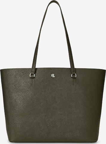 Lauren Ralph Lauren "Чанта тип ""Shopper""" 'KARLY' в зелено: отпред
