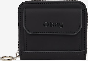 O bag Wallet in Black: front