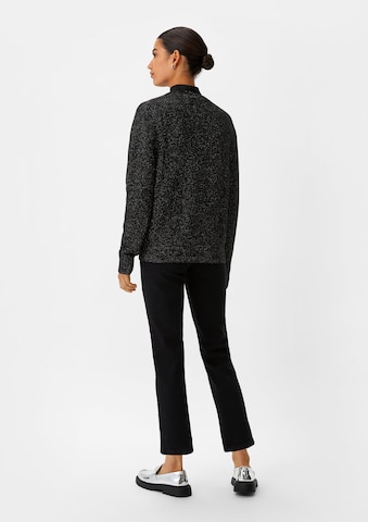 comma casual identity Sweater in Black: back