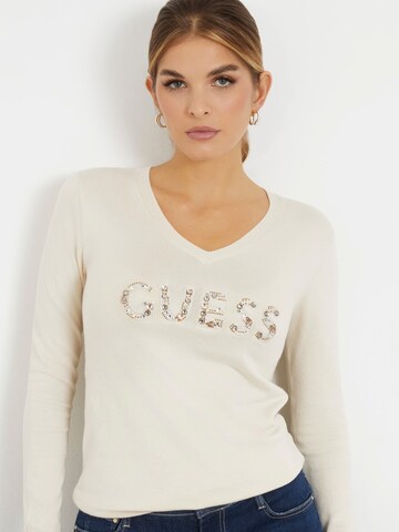 GUESS Pullover in Gelb