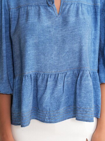 MixRay Blouse in Blue