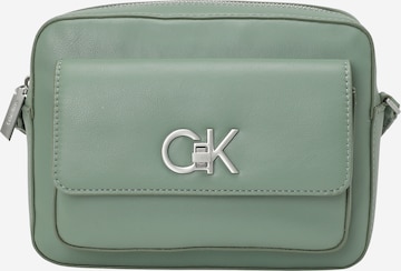 Calvin Klein Skuldertaske i grøn: forside