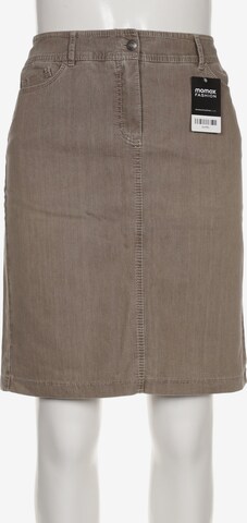 GERRY WEBER Skirt in XL in Brown: front