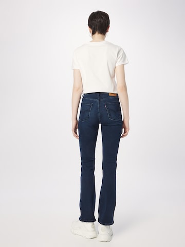 LEVI'S ® Bootcut Jeans '725 High Rise Bootcut' in Blauw