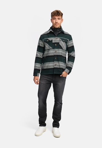 INDICODE JEANS Between-Season Jacket 'INDjango' in Grey