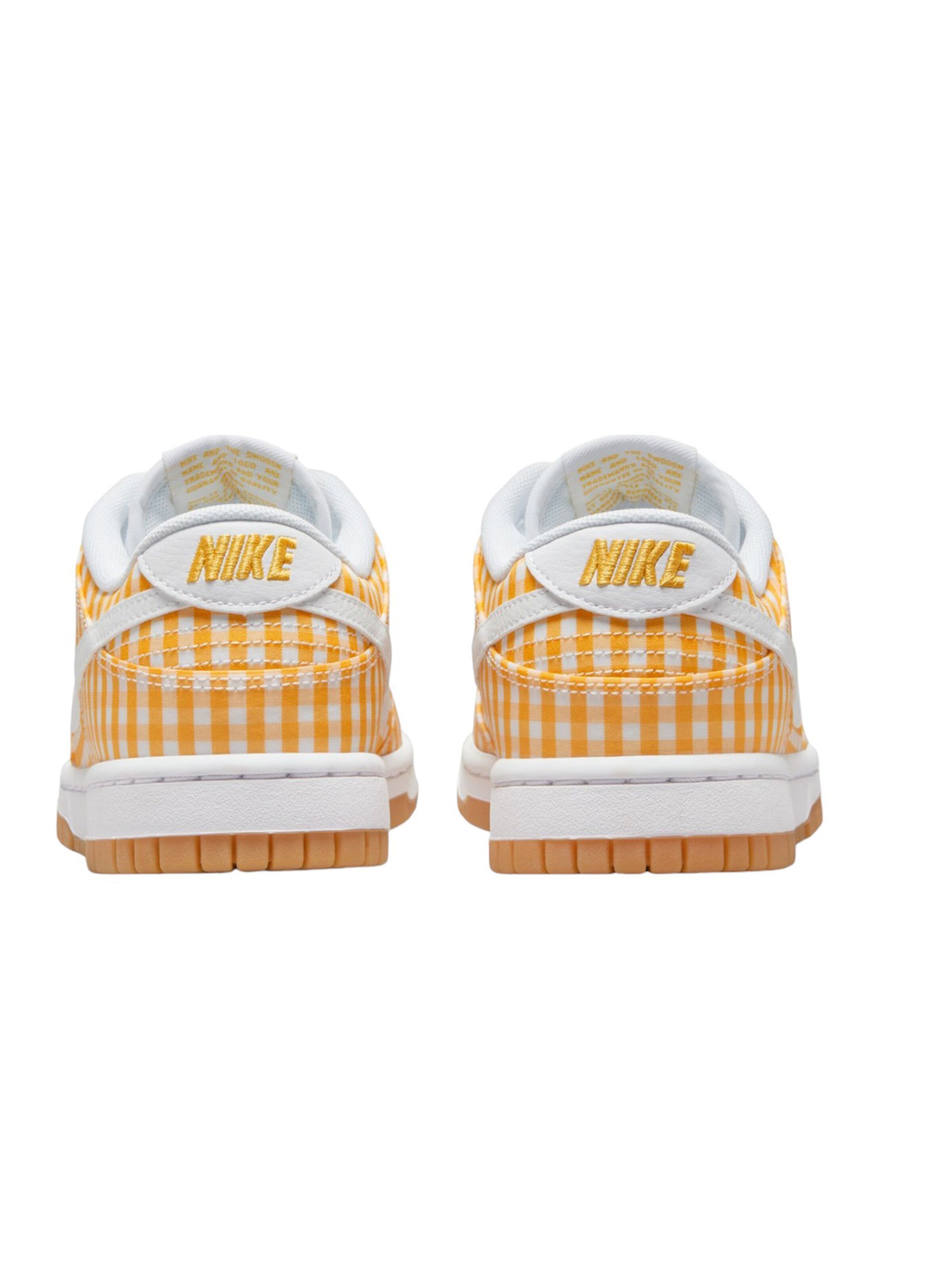 Baskets basses 'Dunk' Nike Sportswear en orange