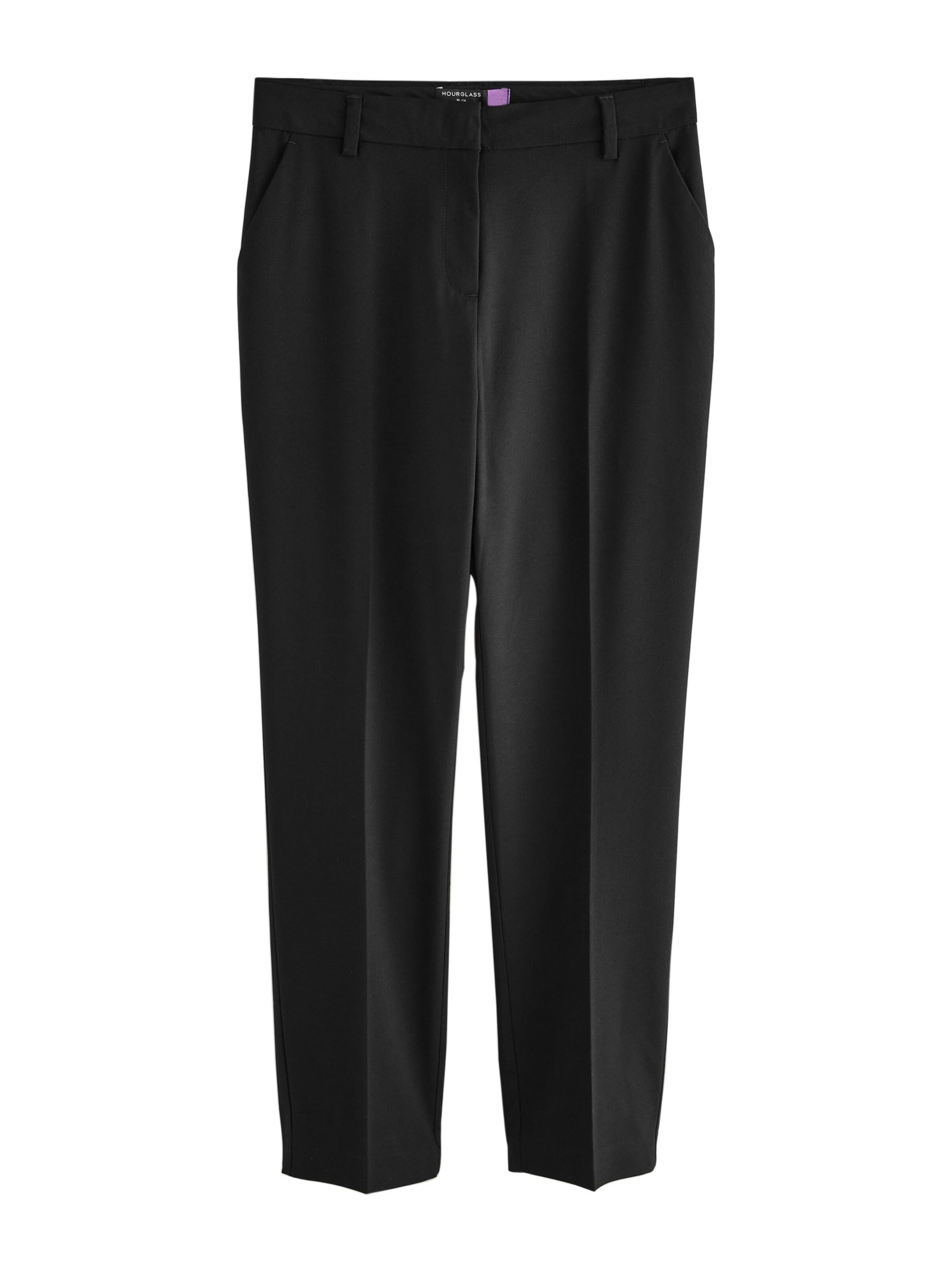 Next Regular Trousers in Black: front