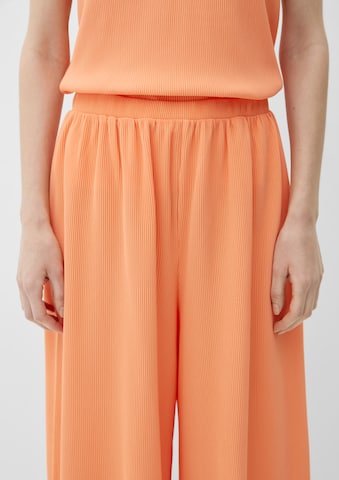 s.Oliver Loose fit Pants in Orange