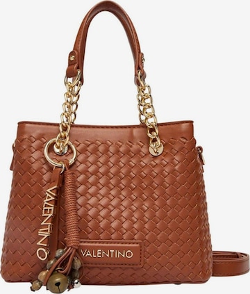 VALENTINO - Bolso de hombro en marrón: frente