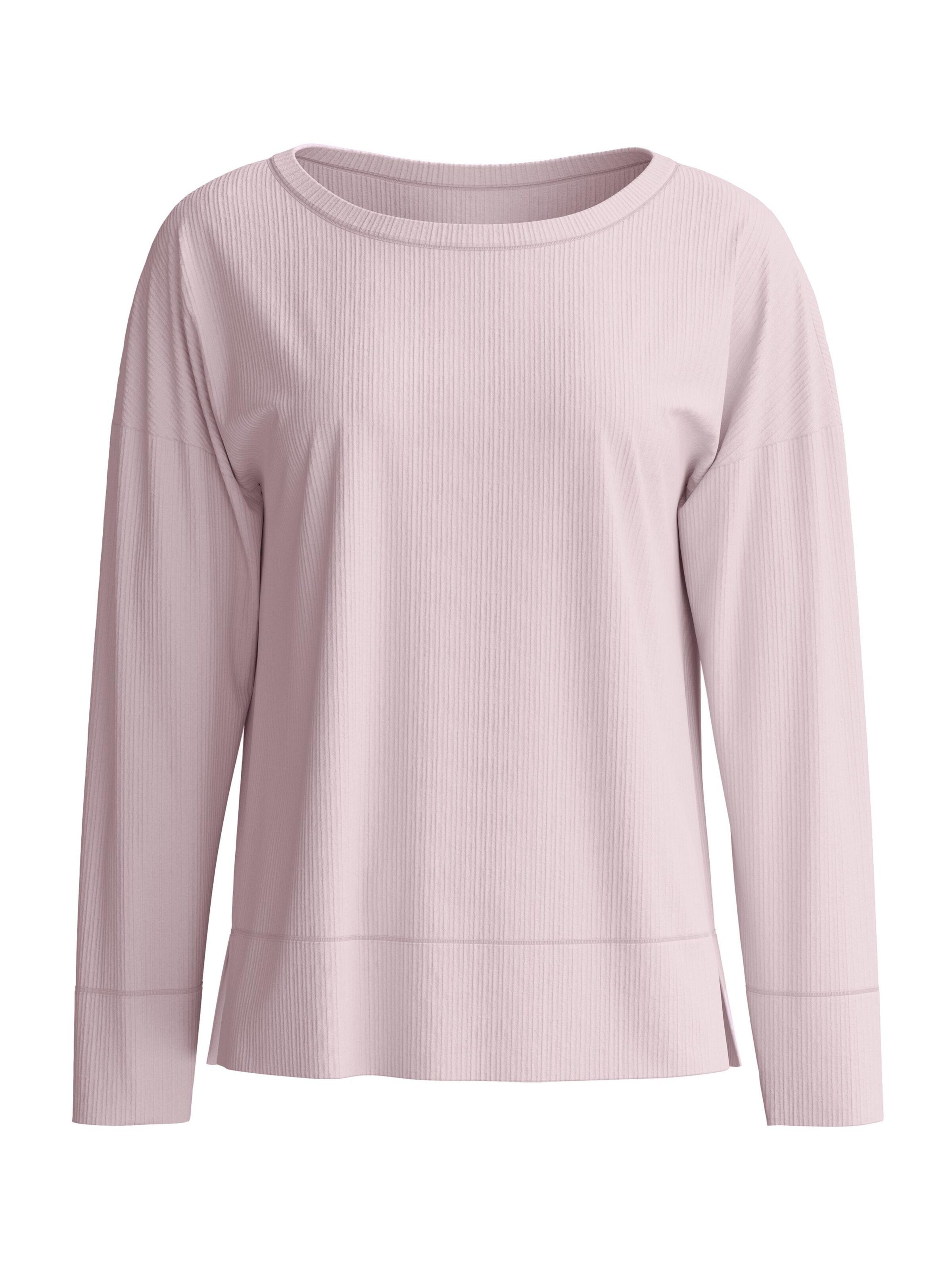 CALIDA Slaapshirt 'Feminine Lounge' in Lila: voorkant