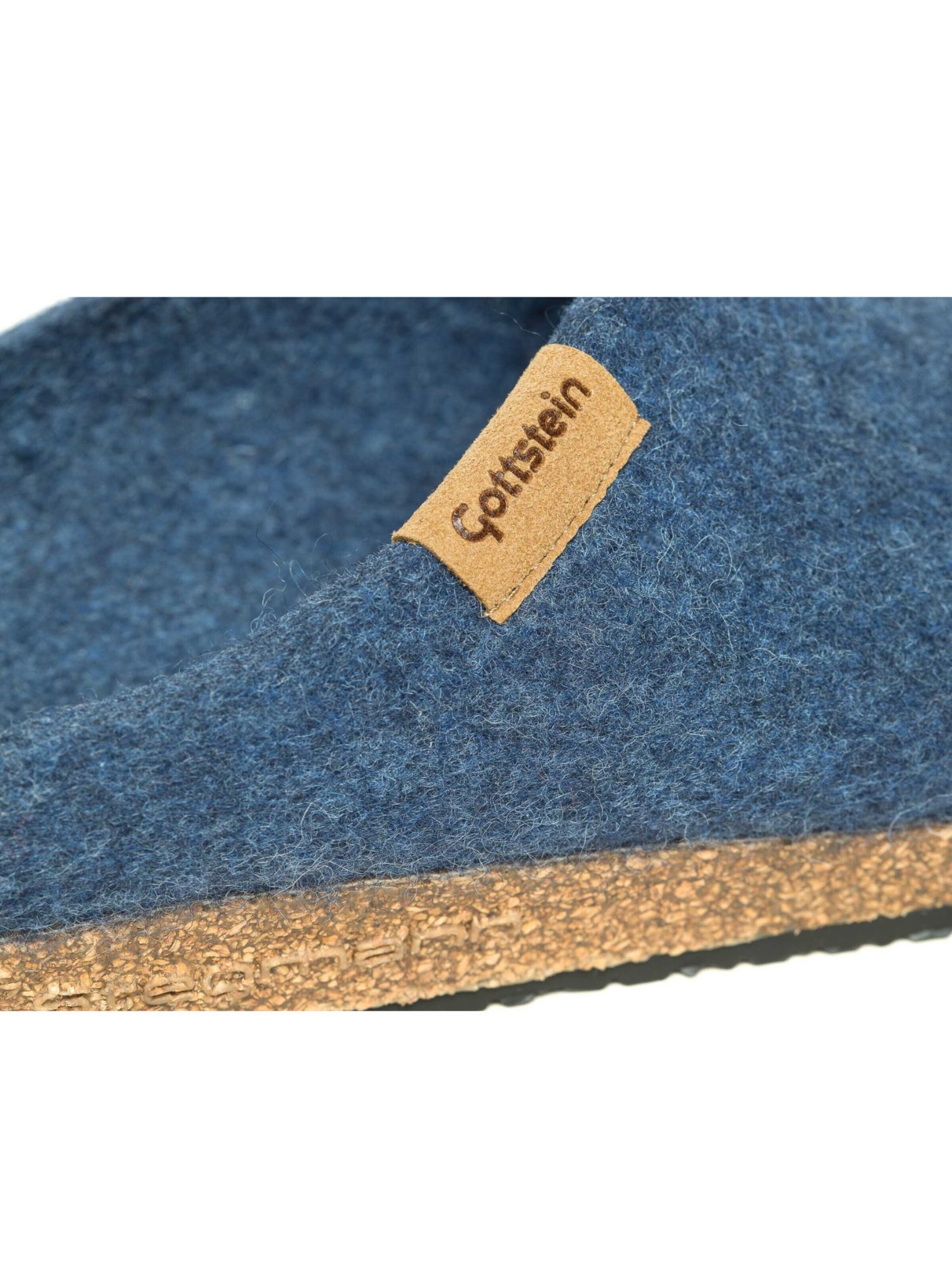 Stegmann Clogs 'Filzclogs Stegmann 208' in Blue