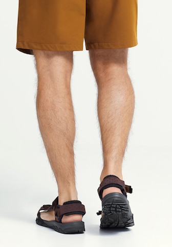 JACK WOLFSKIN Hiking Sandals in Brown