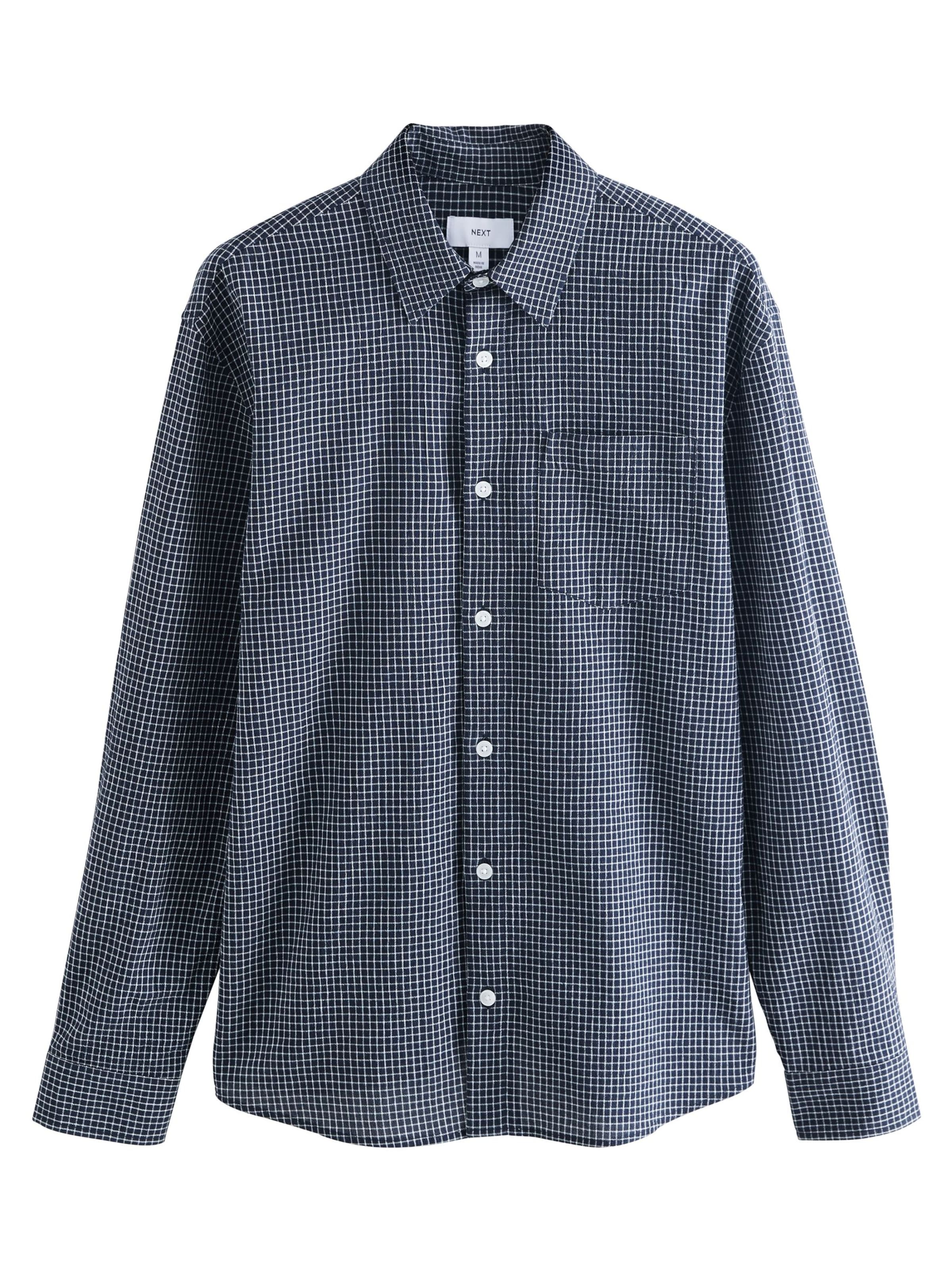 Coupe regular Chemise Next en bleu : devant