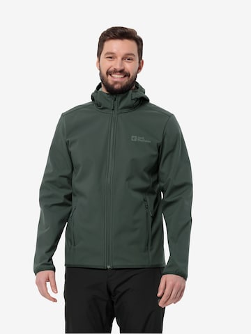 JACK WOLFSKIN Kurtka outdoor 'Bornberg' w kolorze zielony: przód