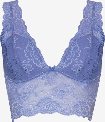 Marc & André Bralette Bra in Blue: front