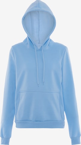 BLONDA Sweatshirt in Blauw: voorkant