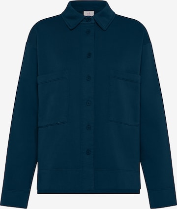 DEHA Hemd in Blau: Vorderseite