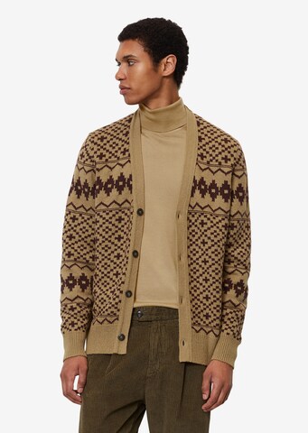 Marc O'Polo Strickjacke in Braun: predná strana