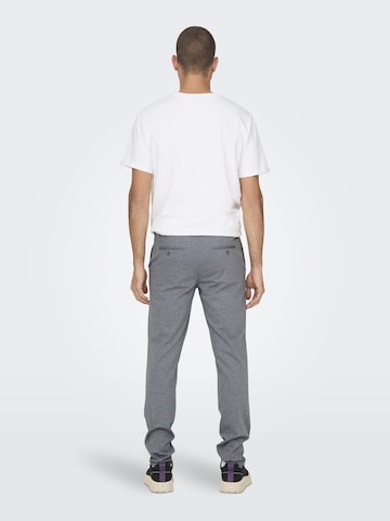 Only & Sonsregular Chino hlače 'Mark' - siva boja