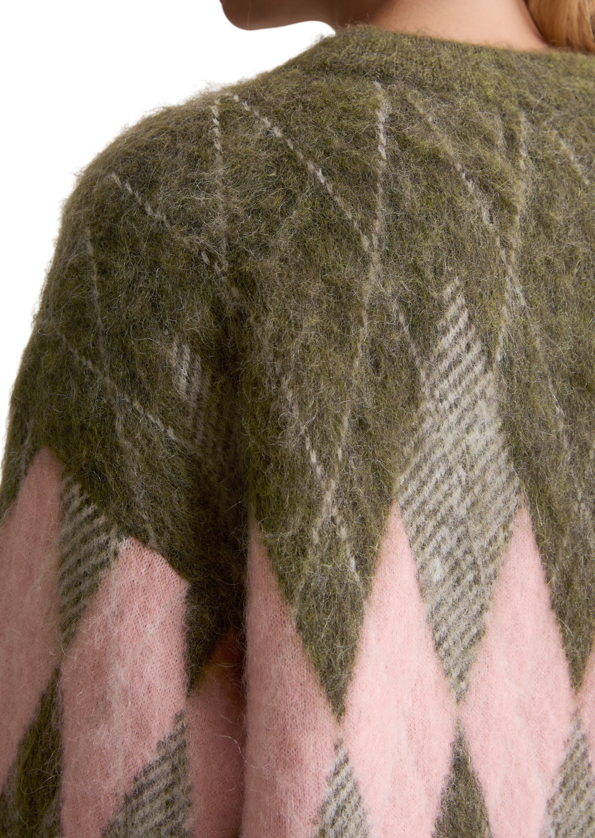 Pull-over 'Preppy' Marc O'Polo DENIM en vert