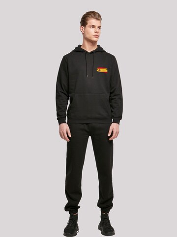 Sweat-shirt 'Spain Spanien Flagge' F4NT4STIC en noir