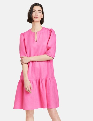 GERRY WEBER Shirt Dress in Pink: front