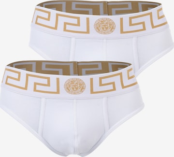 Slip VERSACE en blanc : devant