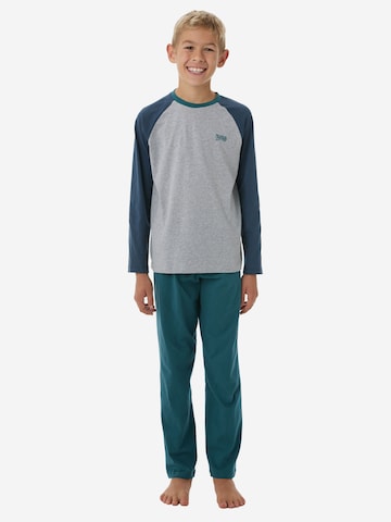 SCHIESSER Schlafanzug ' Nightwear ' in Grau: Vorderseite