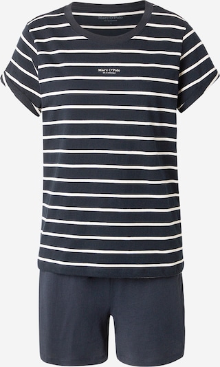 Marc O'Polo Pyžamo - tmavě modrá / bílá, Produkt