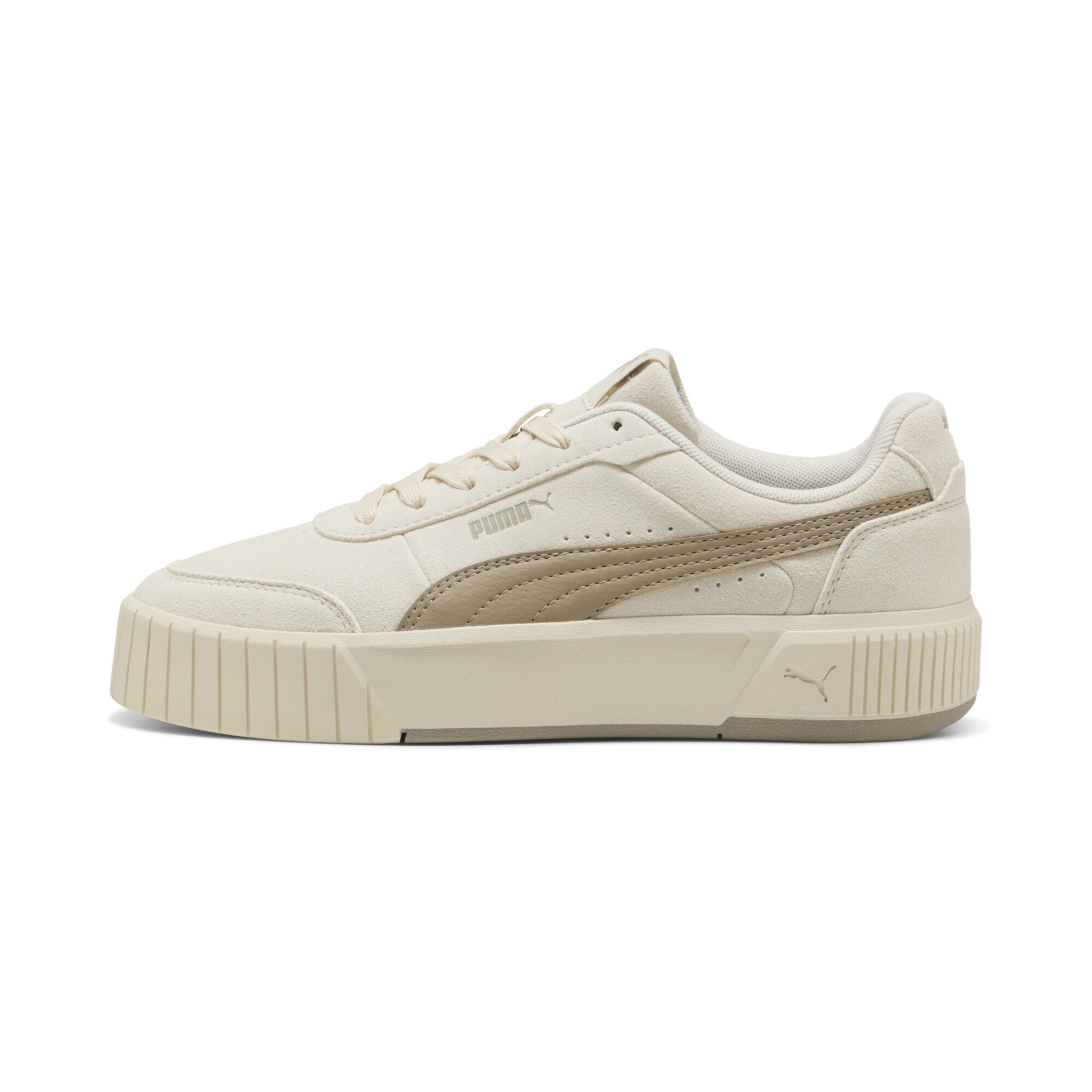 PUMA Platform trainers 'Carina Mia' in Beige: front