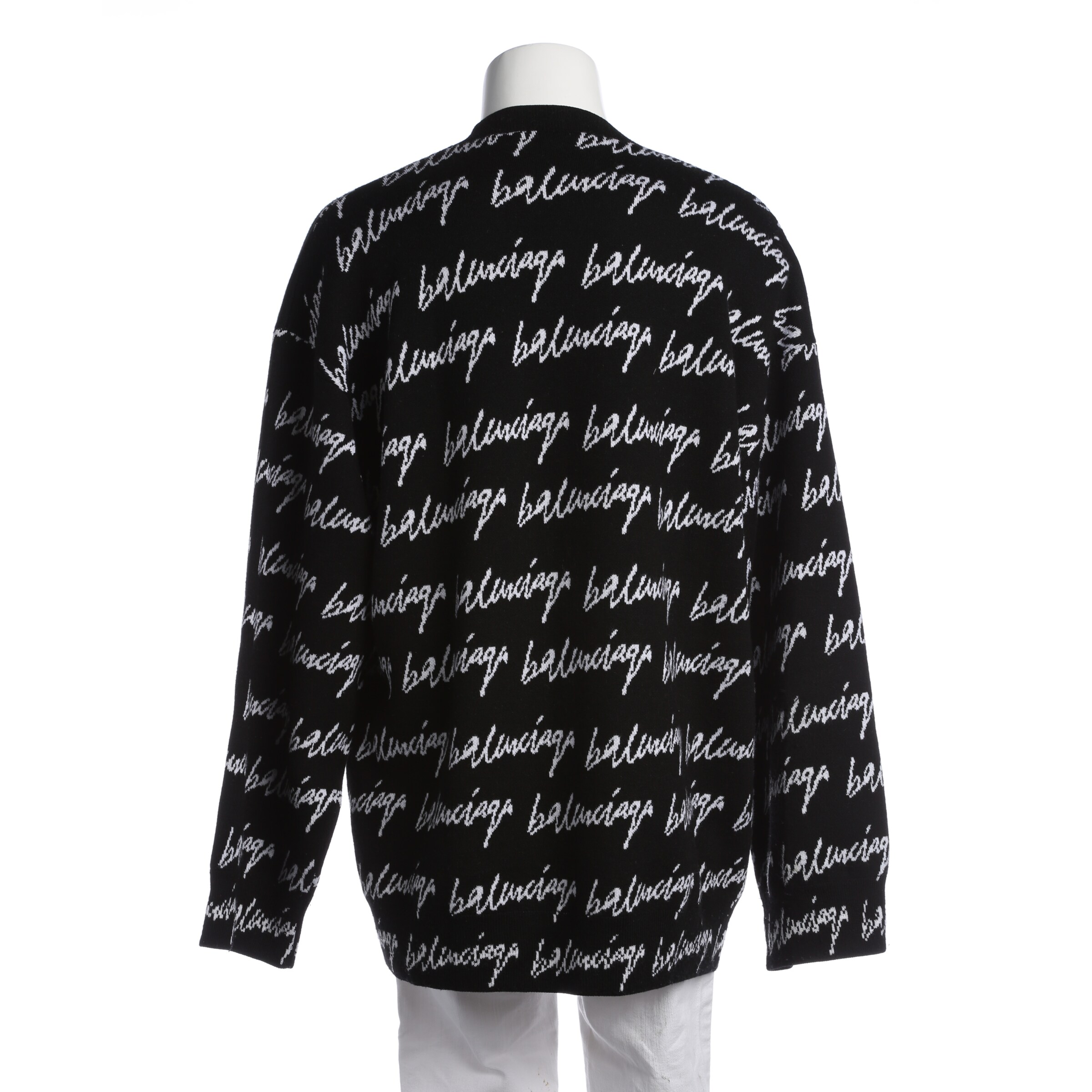 Balenciaga Pullover / Strickjacke L in Schwarz