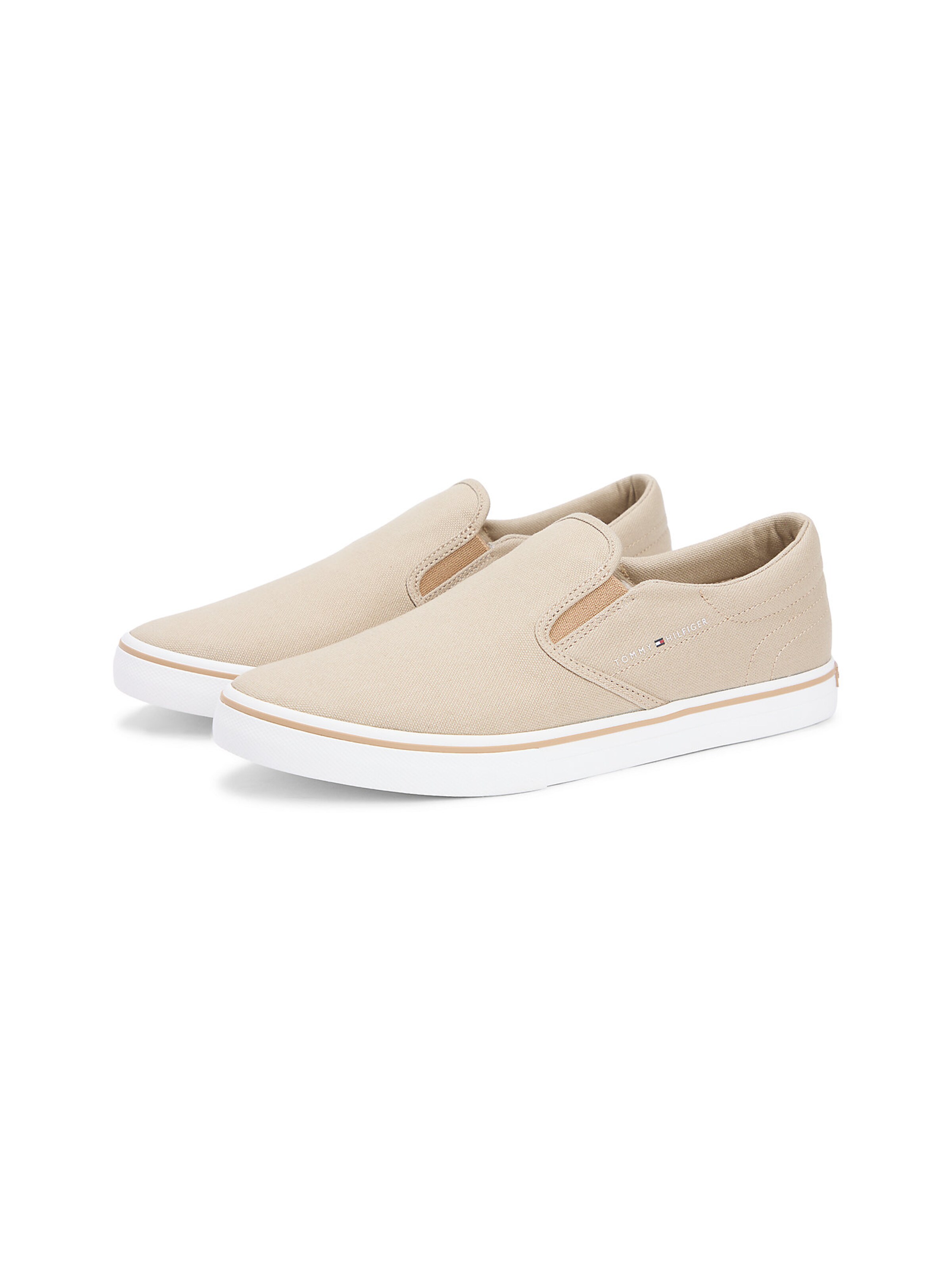 TOMMY HILFIGER Slip-ons in Beige