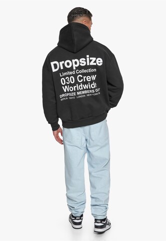 Dropsize Sweatshirt in Schwarz