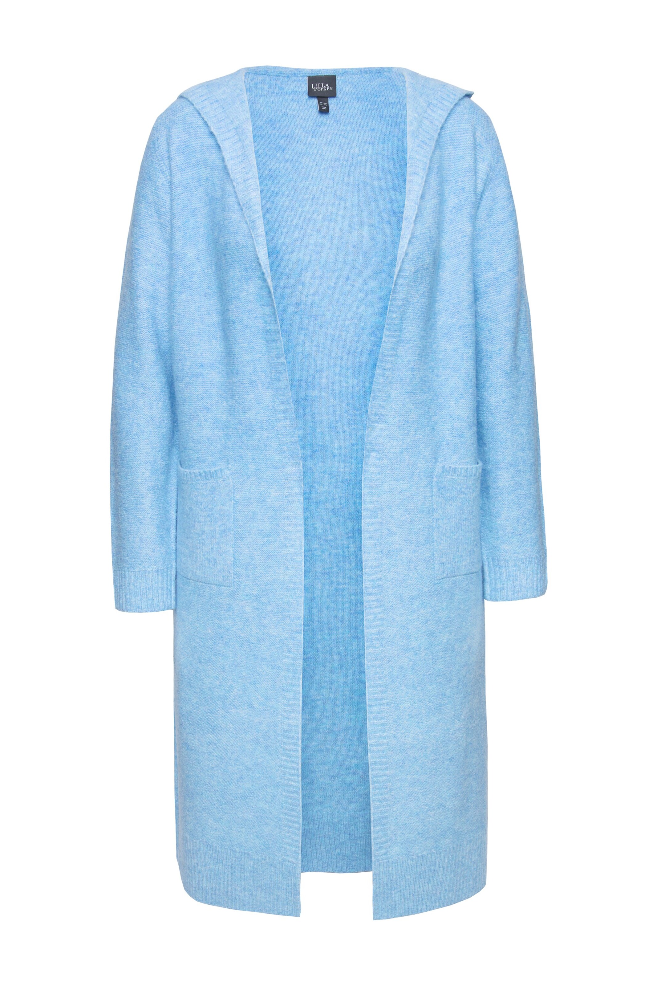 Ulla Popken Strickjacke in Blau: Vorderseite