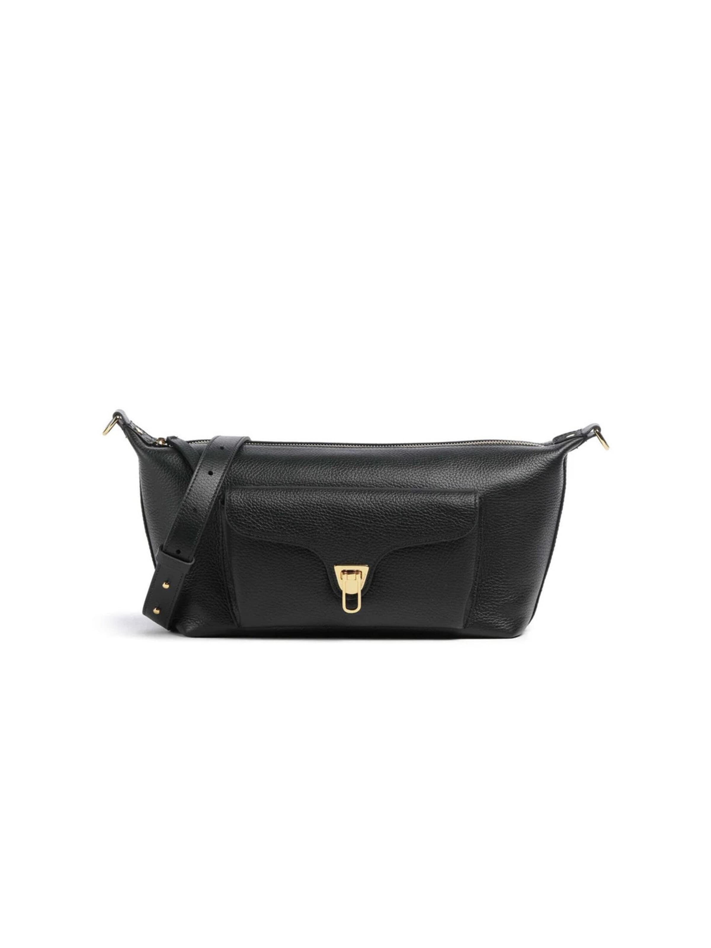 Coccinelle - Bolso de hombro 'Beat Generation 27x19x12 cm' en negro: frente