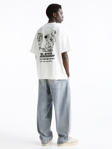 Pull&Bear T-Shirt in Weiß