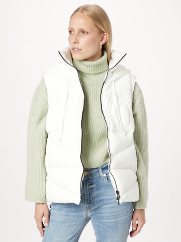 Gilet 'GEOS' PINKO en blanc : devant