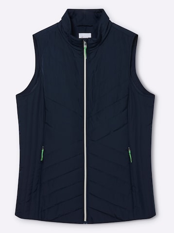 SHEEGO Brezrokavnik | modra barva: sprednja stran