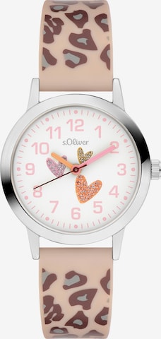 s.Oliver Watch 'The Twinkle Fun' in Silver: front