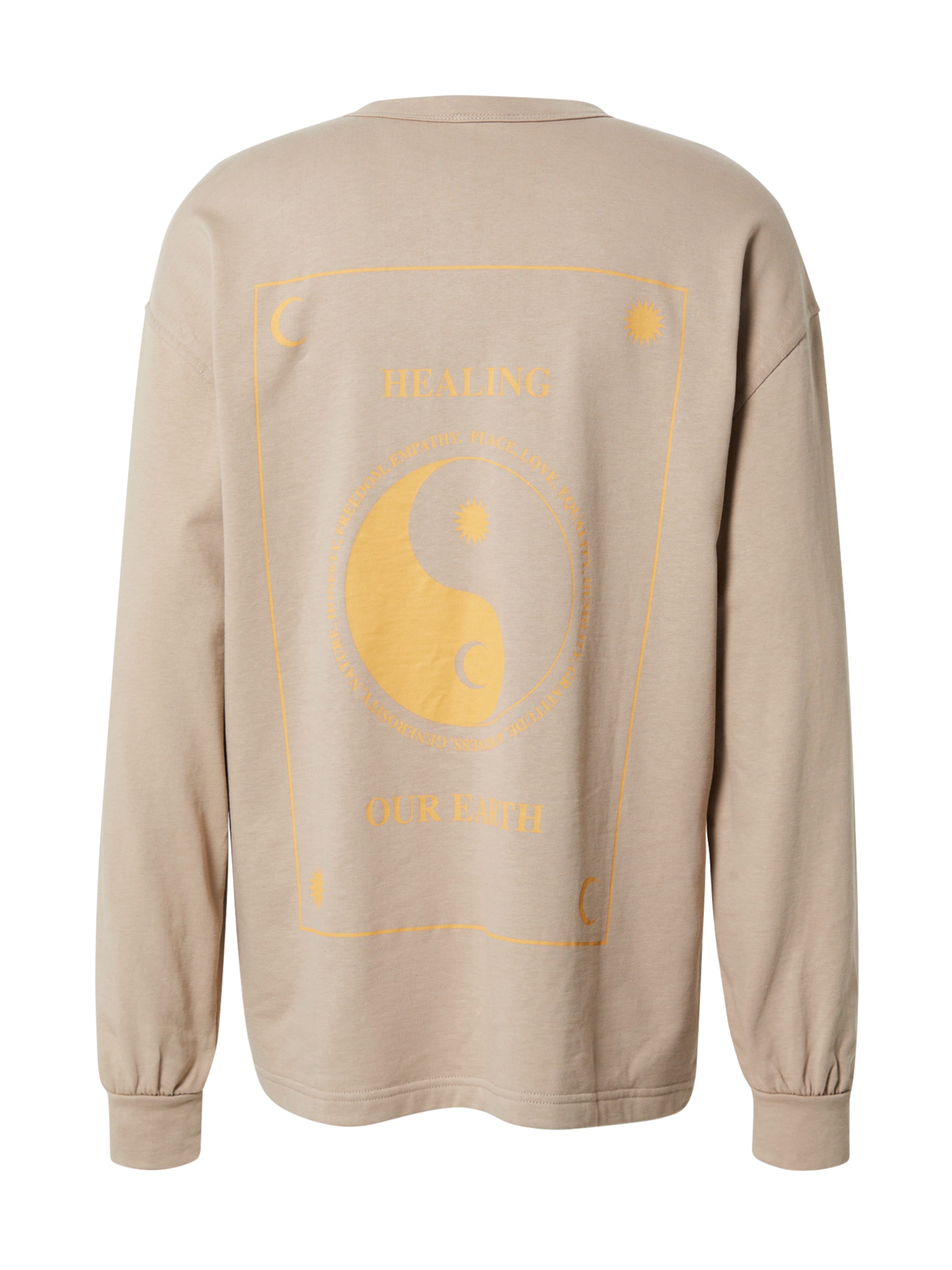 ABOUT YOU Limited Sweatshirt 'Luca' by Vincent von Thien in Beige: Vorderseite