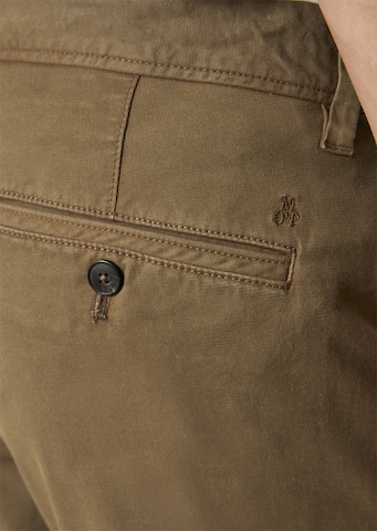 Marc O'Polo Regularen Chino hlače 'Stig' | rjava barva