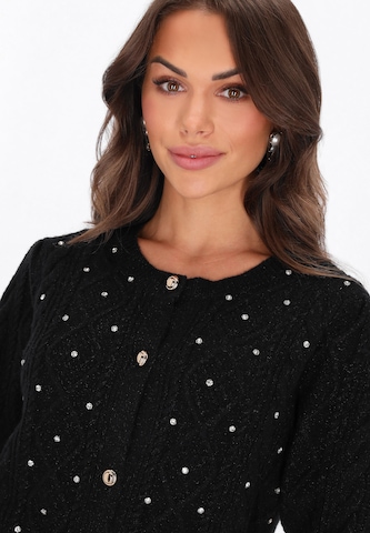 faina - Casaco de malha em preto