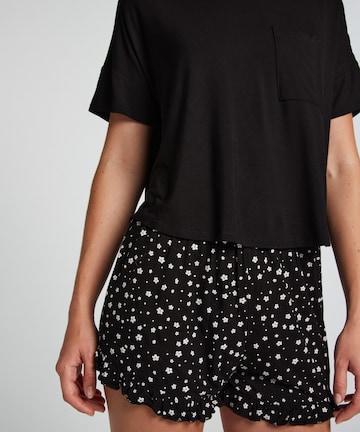 Hunkemöller Pyjamashortsit värissä musta
