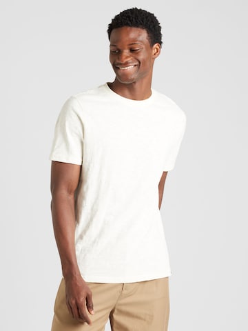 FYNCH-HATTON Bluser & t-shirts 'Slub' i hvid: forside