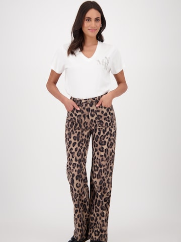 Loosefit Pantaloni di monari in marrone