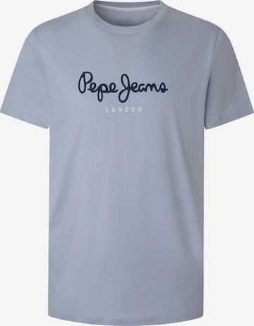 Pepe Jeans Shirt 'EGGO' in Blauw: voorkant