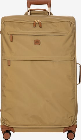 Bric's Trolley 'X-Travel' in Beige: voorkant