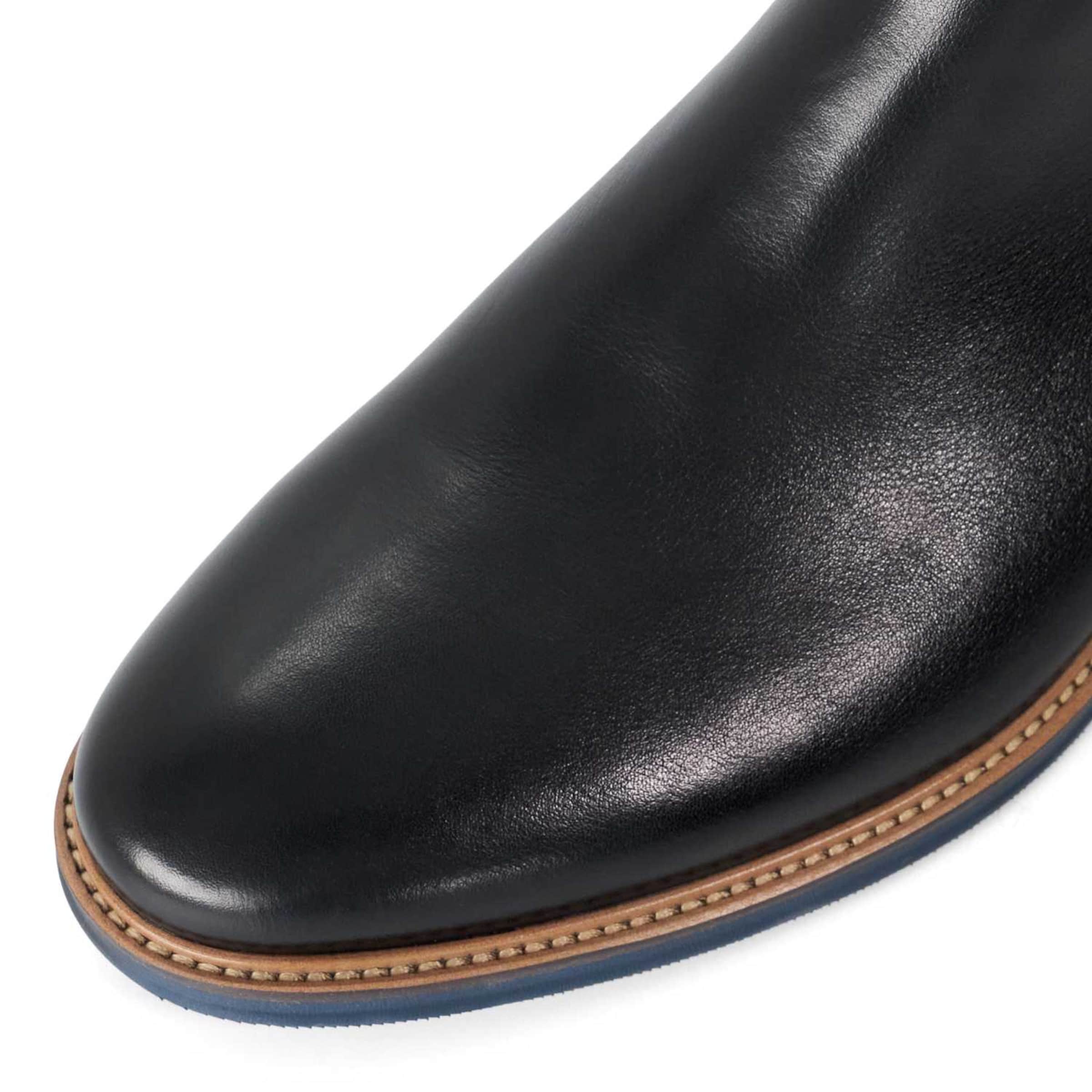 Dune LONDON Chelsea boots 'McKinley' in Zwart