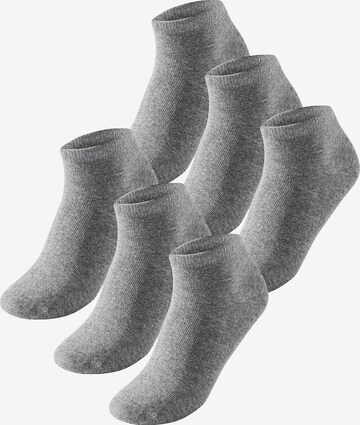 uncover by SCHIESSER Ankle Socks in Grey: front